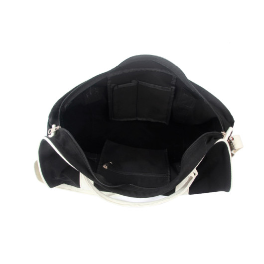 Logan Canvas Duffle Bags Open Bag